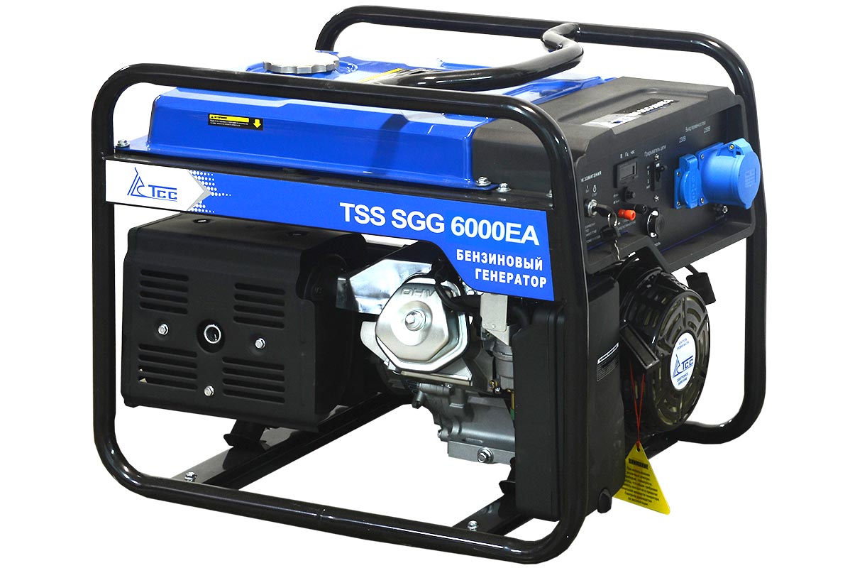 Бензогенератор TSS SGG 6000 EA смотреть фото