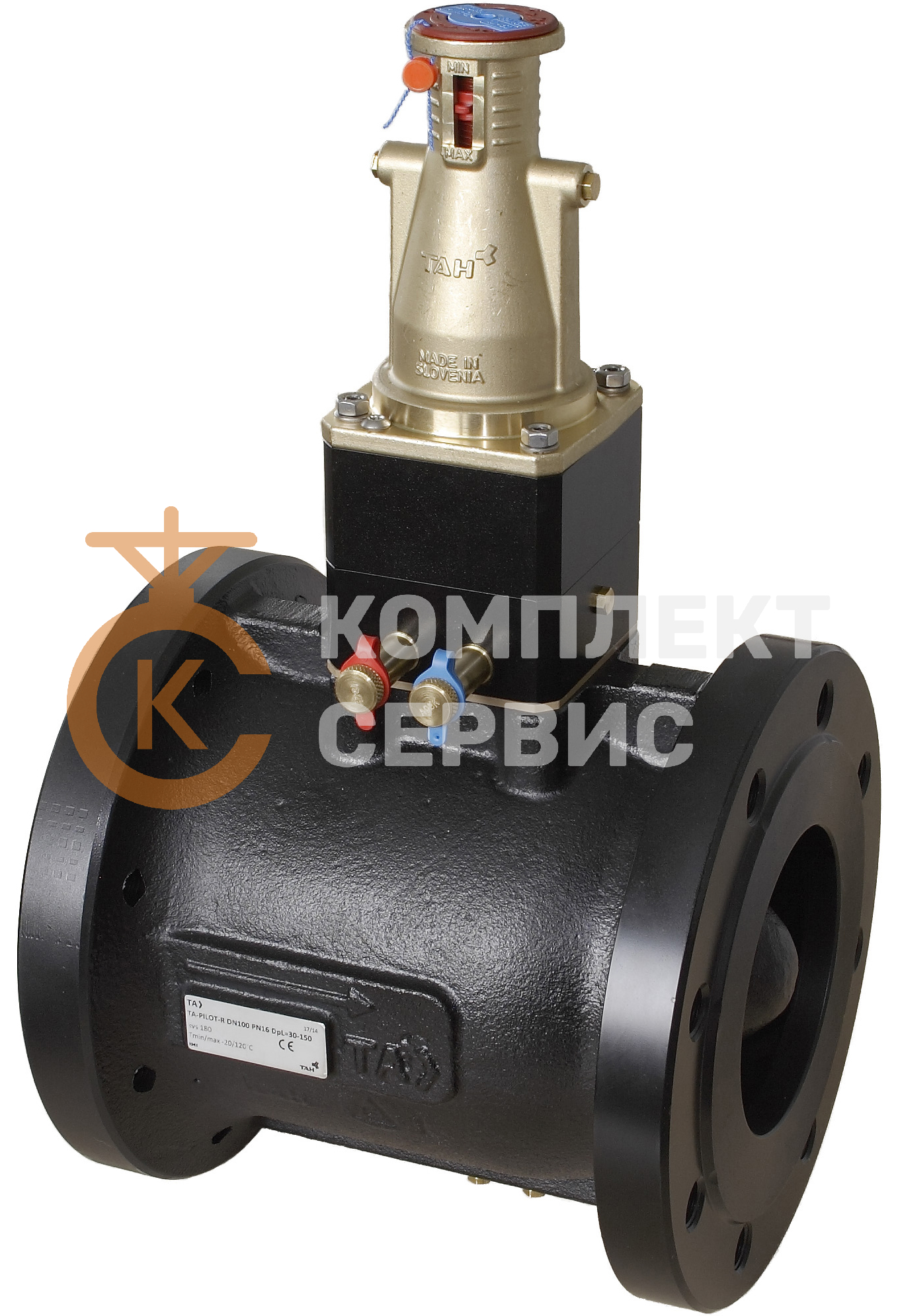 Регулятор перепада давления IMI TA-PILOT-R чугунный фланцевый (30-150 kPa), Tmax=150 смотреть фото
